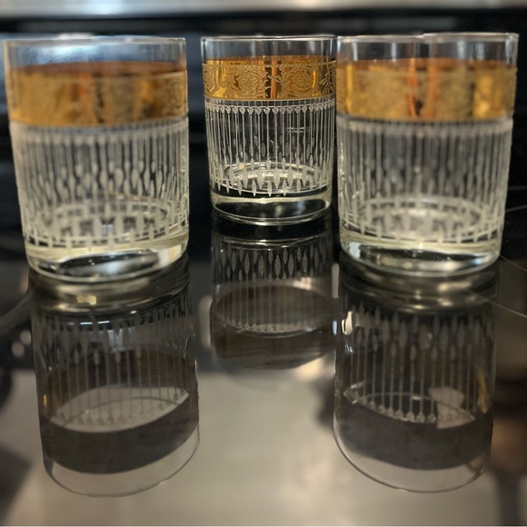 Vtg 1960’s Culver “Tyrol” cocktail glasses - set of 2 please read description - Picture 6 of 6